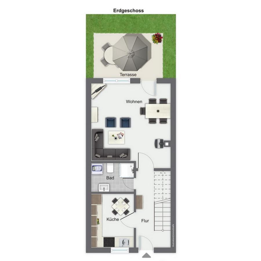 ボルテンハーゲン Urlauberdorf Haus 61Bヴィラ エクステリア 写真